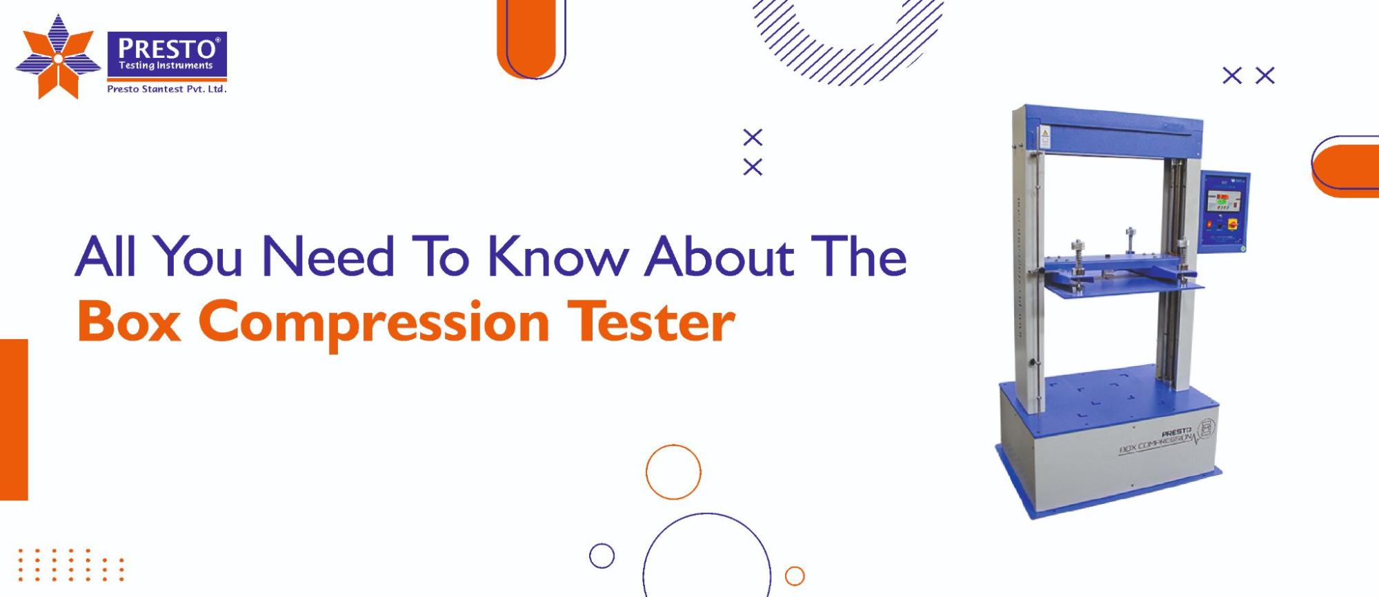 All You Need To Know About The Box Compression Tester